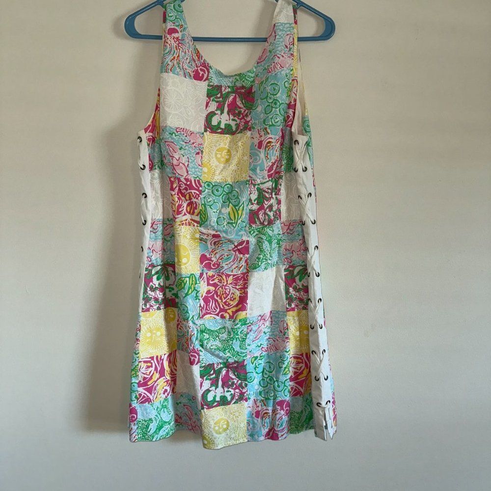 Lilly Pulitzer Multicolor Patchwork Dress